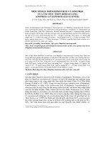 MỘT SỐ ĐẶC ĐIỂM HÌNH THÁI VÀ SINH HỌC CỦA SÂU ĐỤC THÂN KHOAI LANG (OMPHISA ANASTOMOSALIS GUENÉE) pptx