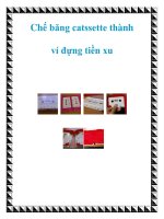 Chế băng catssette thành ví đựng tiền xu pdf
