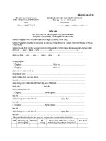 MẪU BIÊN BẢN Tịch thu tang vật, phương tiện vi phạm hành chính trong lĩnh vực quản lý, sử dụng tài sản nhà nước potx