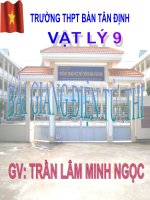 THI lớp 9 vật lý năng lượng sự chuyển hóa năng lượng