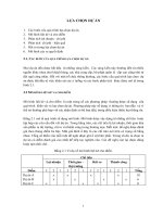 lựa chọn dự án