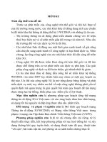 Một phương pháp hiện đại hoá mạng thông tin di động lên thế hệ ba ở Việt Nam