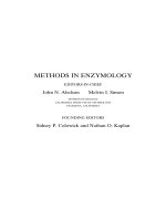 energetics of biological macromolecules, part e