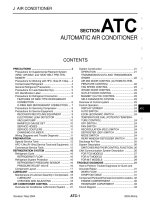 ATC hệ THỐNG điều KHIỂN hộp số tự ĐỘNG NISSAN ALTIMA 2003