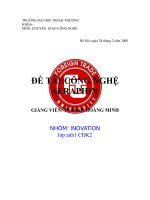 môn chuyển giao công nghệ đề tài công nghệ seraphin