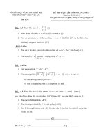 Đề thi học kì 1 môn Toán 12 nâng cao năm 2013 trường Chu Văn An ppt