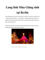 Lung linh Mùa Giáng sinh tại Berlin pptx
