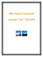 Đến Vinpearl Land thử cảm giác “bay” trên biển doc