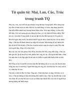 Tứ quân tử: Mai, Lan, Cúc, Trúc trong tranh TQ potx