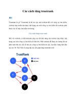 Các cách tăng trustrank potx