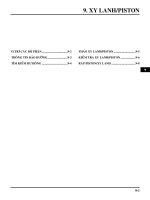 chương 9: Tháo lắp xylanh piston xe máy SHI 125/150