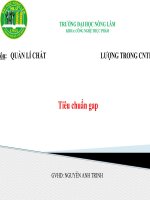 Thực hành sản xuất nông nghiệp tốt GAP