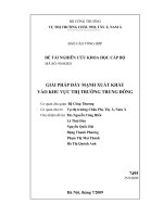 Giải pháp đẩy mạnh xuất khẩu vào khu vực thị trường trung đông