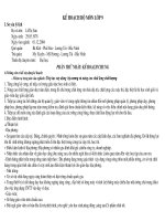 Kế hoạch bộ môn tiếng anh 6;9