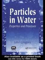 gregory - particles in water - properties and processes (crc, 2006)