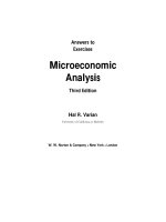 microeconomics analysis