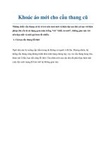 Khoác áo mới cho cầu thang cũ doc