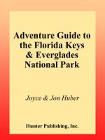 adventure guide to the florida keys and the everglades national park 