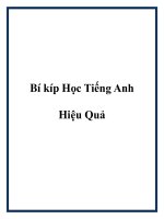 Bí kíp Học Tiếng Anh Hiệu Quả. pot