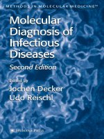 molecular diagnosis of infectious diseases, 2nd