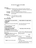 Giáo án bài Ôn tập con người và sức khỏe - Khoa học 5 - GV:L.N.Tân: