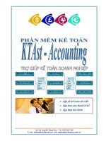 hướng dẫn sử dụng phần mềm kế toán