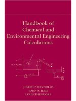 handbook of chemical and environmental engineering calculations