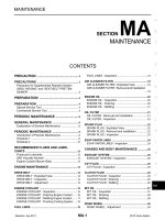 MA HƯỚNG dẫn bảo DƯỠNG NISSAN VERSA SEDAN 2012