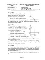 ĐỀ THI HỌC SINH GIỎI TỈNH CÀ MAU LÝ LỚP 12 THPT NĂM 2011 potx