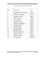 Luận văn: Thi công tầng hầm theo phương pháp bottom up