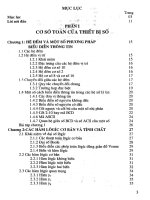 Giáo trình phương pháp phân tích và tổng hợp thiết bị số