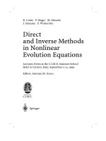conte r., magri f., musette m., satsuma j, and winternitz p. direct and inverse methods in nonlinear evolution equations, greco a. m. 