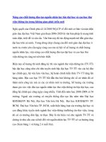 Nâng cao chất lượng đào tạo nguồn nhân lực bậc đại học và cao học thư viện-thông tin trong không gian phát triển mới pdf