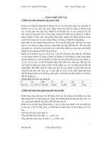 Đề tài thiết kế bánh xe di chuyển của xe con