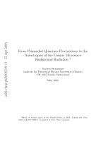 straumann n. from primordial quantum fluctuations to the anisotropies of cmbr
