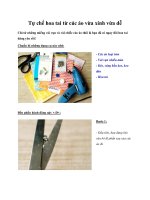 Tự chế hoa tai từ cúc áo vừa xinh vừa dễ pdf