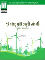 Kỷ năng giải quyết vấn đề