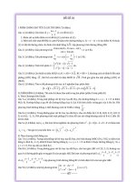 Đề Thi Thử Đại Học Môn Toan