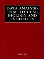 data analysis in molecular biology and evolution -  xuhua xia