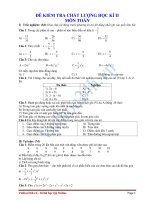 ĐỀ KIỂM TRA CHẤT LƯỢNG HỌC KÌ II MÔN TOÁN LỚP 7 ĐỀ 5 pot