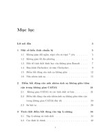 Điểm bất động của nửa nhóm ánh xạ không giãn