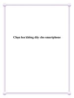 Chọn loa không dây cho smartphone. pot