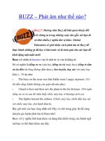 BUZZ – Phát âm như thế nào? doc