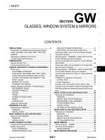 GW hệ THỐNG cửa và KÍNH NISSAN ALTIMA 2003