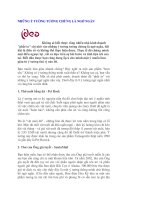 NHỮNG Ý TƯỞNG TƯỞNG CHỪNG LÀ NGỚ NGẤN potx