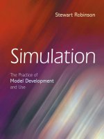 Simulation the practice of model development and use