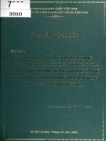Nghiên cứu ứng dụng công nghệ tiên tiến vào sản xuất gia công sản phẩm nông dược dạng hạt phân tán trong nước (WDG) phục vụ nông nghiệp