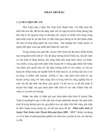 PHÁT TRIỂN KINH TẾ HUYỆN NHƯ XUÂN, TỈNH THANH HÓA GIAI ĐOẠN 2000 - 2011     LUẬN VĂN THẠC SĨ KHOA HỌC ĐỊA LÝ