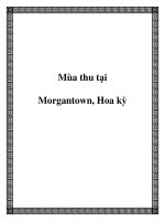 Mùa thu tại Morgantown, Hoa kỳ pptx