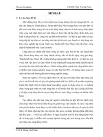 Khóa luận tốt nghiệp : Đánh giá hiện trạng và đề xuất biện pháp quản lý chất thải rắn y tế tại TP quy nhơn   tỉnh bình định